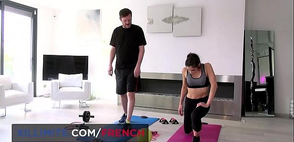  Nice anal fuck with French brunette Mya Lorenn after sport